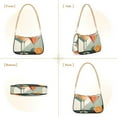thumbnail image 7 of FORMRS Womens Shoulder Bag with Chain Strap Clutch Purse Cute Tote Handbag, Mid Century Orange Juice, 7 of 7