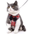 thumbnail image 2 of Harnais pour Chiens et Chats pour Randonnée Gilet en Maille Douce pour Petits Chiens Chats (Rouge,m), 2 of 8