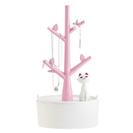 - Mosunx Jewelry Display Stand Jewelry Pendant Earrings Necklace Display Stand Pink