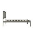 thumbnail image 6 of Richmond Full Platform Bed with Open Foot Board in Grey, 6 of 9