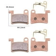 thumbnail image 1 of Bgsha 2pairs Bicycle Disc Brake Pads For ebike Calipers full metal brake pads, 1 of 9