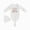 H121-White, variant on Boy Girl Coming Baby Sleeper Gown Nightgown Fall Winter Pajamas Hat,White,Newborn