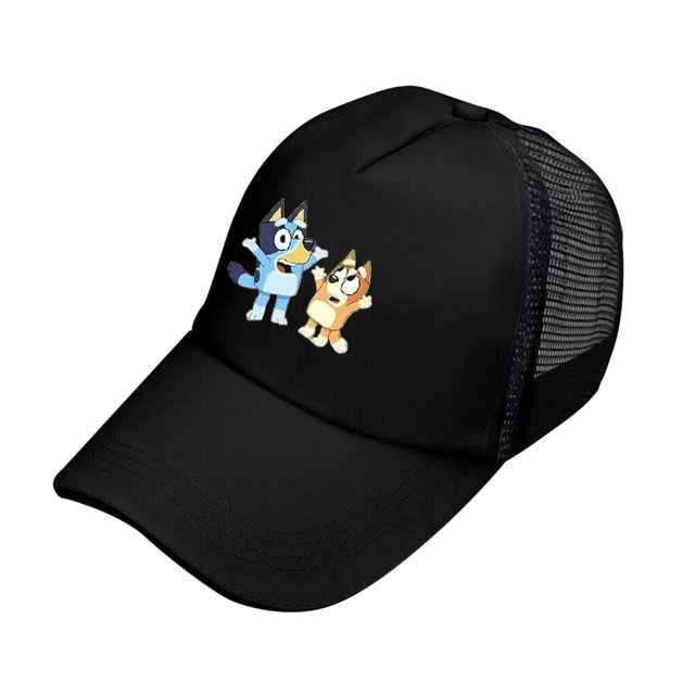 Bluey-gorra de béisbol con estampado de Bingo para niño, gorro de algodón con absorción del sudor, para exteriores