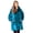 Teal, variant on RUIKASI Wearable Blanket Hoodie Adult- Comfy Sherpa Blanket Hoodie Sweatshirt for Women Men, Hooded Blanket with Sleeves and Giant Pockets as Gifts for Adult, Gray, Standard