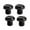 Gauche, variante sur koolsoo 4x Vis de Bouchon de Rétroviseur de Moto M10 Accessoires en Métal, Droit Gauche, 10mm