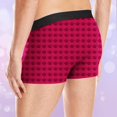 thumbnail image 4 of Wyobmus Valentine'S Day Boxer Undershorts for Men Cozy Stretch Boxer Briefs Lightweight Thin Breathable Paw Printed Underpants D-Red, 4 of 7