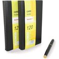 thumbnail image 2 of Business Card Holder PU Leather 300 Slots Business Name ID Professional Credit Card Holder Rack Book Case Organizer Name Card Book Holder Office Business Card Holder, 2 of 6