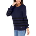 thumbnail image 2 of Michael Kors suéter de rayas para mujer, azul, pequeño Michael Kors  Pull-over, 2 of 2