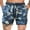 Blue, variant on Vedolay Men's Shorts Men's Cotton Shorts Drawstring Casual Trousers Lightweight,Blue 3XL