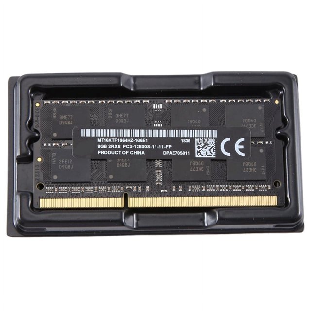 Memoria RAM DDR3 de 8 GB para portátil, 1600 MHz, PC3-12800, 204 pines, 1,5 V, SODIMM.
