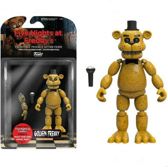 Five Nights at Freddy's FNAF-6" Articulated Action Figure Toy Bonnie Foxy Fazbear Freddy Security Breach Series Pvc Doll FNAF-for Kid Christmas Birthday Gift