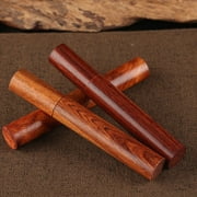 UHUSE Wood Wooden Box Storing Joss-stick Buddha Incense Sticks Holder Storage Barrel