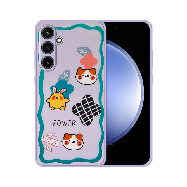 Funda de Vidrio Templado Glass Fashion para Samsung S23 FE