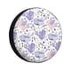 thumbnail image 1 of Fotbe Lavender Flowers Funda de Llanta de Repuesto con Estampado, Engrosada, Ajuste Universal para Jeep, Remolque, RV, SUV, Camión-15 inch, 1 of 6