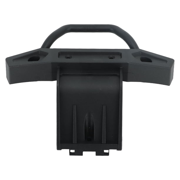 Parachoques Delantero Del Coche RC, Fácil De Instalar Amortiguación Fuerte Negra Juego De Parachoques Delantero RC Plástico Resistente A La Abrasión Para Mantenimiento