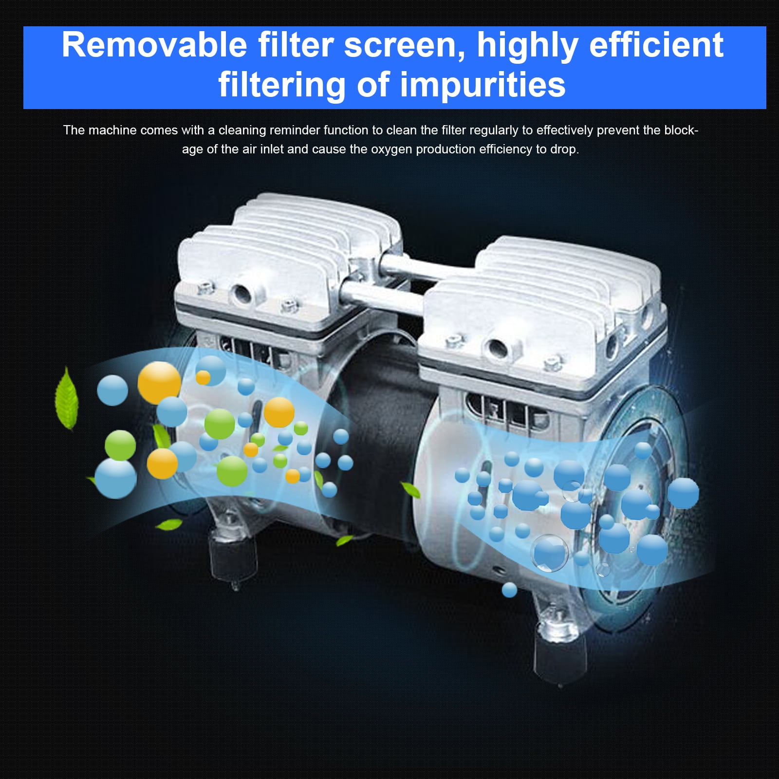 YANGKING Portable&3L O2 Tube Machine, Home&Travel&Use,ÇoncnetraTOR, Lightweight &33% 𝗐𝗂th full-sets Accessories,Ideal For Hiking