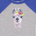 thumbnail image 4 of Inktastic Cute Llama with Flower Boys or Girls Baby Bodysuit, 4 of 5