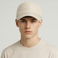 thumbnail image 6 of TOPTIE 6 Panel Baseball Cap - Cotton Outdoor Hat for Sports, Sun, Daily Wear, Black Classic Cap for All Occasions, 6 of 8