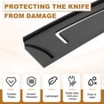 thumbnail image 3 of Universal Knife Cover, Knife Protector Sleeve for Knife Blade Guard for Kitchen, Dining Room 8" 2, 3 of 7