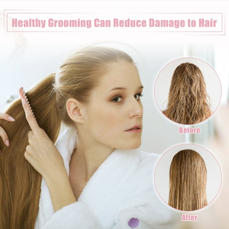 Unique Bargains Wide Tooth Comb Acetate Wide Comb for Curly Hair