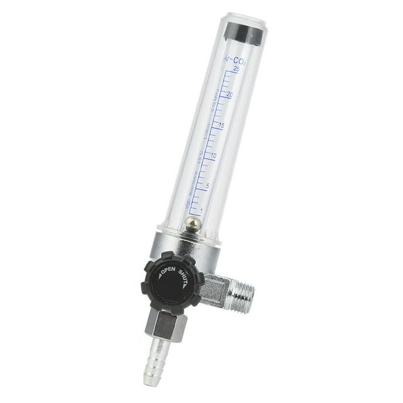 Argon Meter, Gas Shielding Welding Carbon Dioxide Argon Plastic Meter Welding Tool Accessory for Measuring Carbon Dioxide And Argon