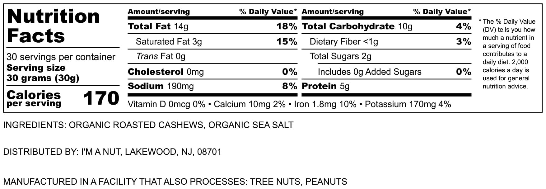Raw Brazil Nuts -64 oz -Distinct and Superior to Natural No Herbicides or Pesticides No PPO Non GMO I'M A NUT