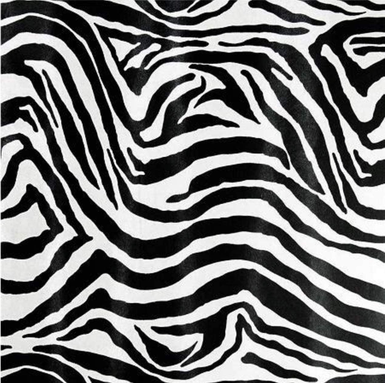 Zebra Print Poly Cotton Fabric by the 5, 10, 15 and 20 ...