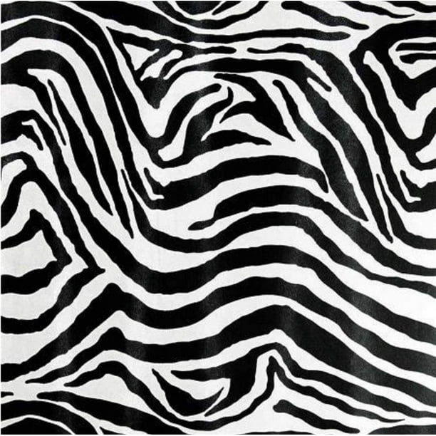 Zebra Print Poly Cotton Fabric by the 5, 10, 15 and 20 Yard Increment ...