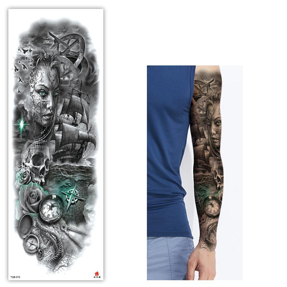 45 Interesting Half & Full Sleeve Tattoo Designs for Men & Women