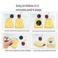 thumbnail image 4 of Inteprter Cortador de sándwich de acero inoxidable ecológico para hacer sándwiches fácil y conveniente Cocina y Comedor, 4 of 6