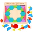 thumbnail image 4 of Casse-Tête Tangram Géométrique pour Enfants Jouet Éducatif Multicolore, 4 of 7