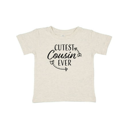 

Inktastic Cutest Cousin Ever with Arrows Gift Baby Boy or Baby Girl T-Shirt