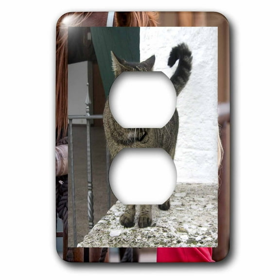 3dRose, Cat, 2 plug outlet cover