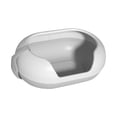 thumbnail image 2 of Fzaqwen Cat Litter Box Kitten Litter Pan Low Entry Large Capacity Portable Splashproof Bedpan Cat Toilet with High Side Pet Supplies, 2 of 7