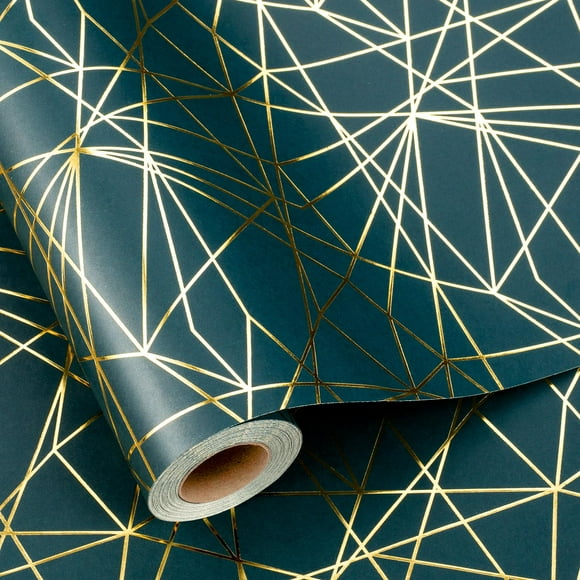 Rollo de papel de regalo Homeral Blue 43x10 m 3D Metallic