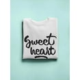 thumbnail image 3 of Sweet Heart.  Sweatshirt Women -Image by Shutterstock, Female Small, 3 of 4