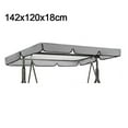 thumbnail image 1 of MYG Outdoor Swing Chair Canopy Courtyard Waterproof And Dustproof Swing Sunshade, 1 of 8