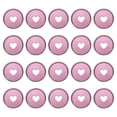 thumbnail image 1 of Discos de Encuadernación de Plástico Uxcell 20 Pcs 1.4 pulgadas Discos de Expansión Discbound para DIY Rojo Vino, 1 of 7