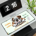 thumbnail image 3 of Bulldog Mother Book Lover Living That Dog Mom Life Happy Mother's Day Desk Mat Full Keyboard Mouse Pad Dog Lover Gifts Idea Large Mousepad - 03004, 3 of 5