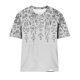 thumbnail image 4 of Camiseta de Cuello Redondo de Manga Corta Impresa de los Pantalones Cortos de las Mujeres, Poliéster de Lentejuelas de Partido de Moda, 4 of 8