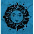 thumbnail image 2 of Celestial Sun Symbolic Spirit Animal Womens Fitted Plus Size Graphic Tee Brisco Brands 2X, 2 of 5
