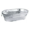 thumbnail image 6 of Behrens 00097 Multi-purpose Galvanized Oval Hot Dipped Steel Tub, 10.5 Gal. Capacity, 6 of 6
