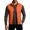 Orange, variant on Cavosen Men's Outerwear Jackets Lightweight Reflective Sleeveless Cargo Safety Vest Zipper Thermal Solid Packable Coat Workout Travel Tops with Pocket