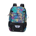 thumbnail image 3 of Mochila de baloncesto, bolsa de softbol, ​​resistente, multifuncional, impermeable, bolsa de fútbol, ​​mochila deportiva para actividades al aire Verde, 3 of 8