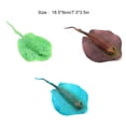 thumbnail image 4 of Greeniant 2019 silicona brillante Manta Ray ornamento acuático decoración del acuario verde JJ6584-01, 4 of 6