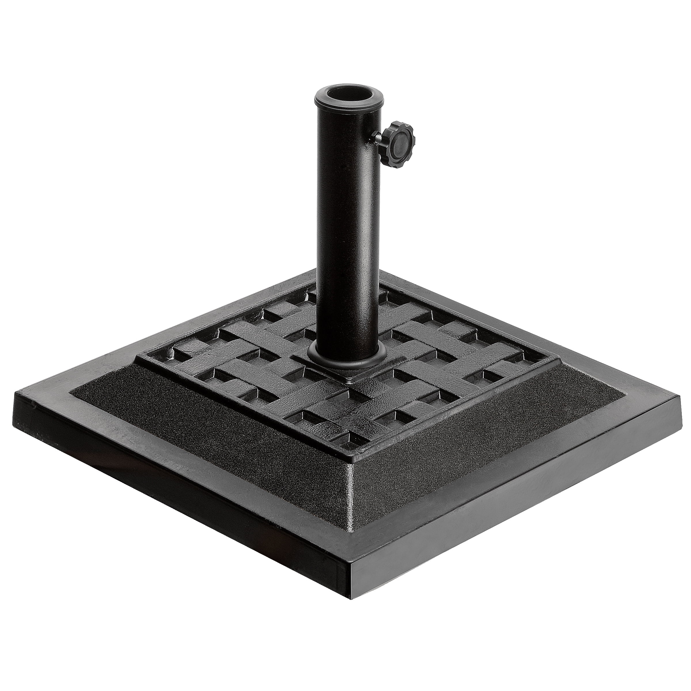 18" Square Free Standing Resin Umbrella Base
