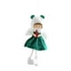 thumbnail image 4 of Colgante de muñeca de ángel, lindo adorno decorativo navideño para San Valentín Verde, 4 of 9
