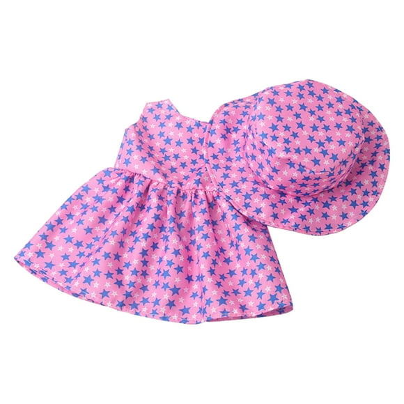 Fashionable Skirt with Hat 18 '' Casual Doll Clothes Accessory pattern 1