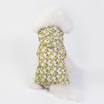 thumbnail image 2 of Abrigos impermeables para perros y medianos, chaqueta impermeable para perros, cálida, impermeable, Amarillo l Gloria Chubasquero para perros, 2 of 9