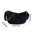 thumbnail image 3 of Bolso hombro para mujer, bolsa de viaje casual, tejido suave resistente, diseño práctico, para oficina/viaje, portátil fácil de usar, para mujer adulta, bolsa de feria, tejido de alta calidad,, 3 of 8